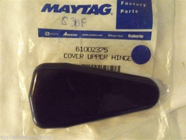 JENN AIR MAGIC CHEF REFRIGERATOR 61002375 Cover, Upper Hinge (blk) NEW IN BOX JENN AIR MAGIC CHEF REFRIGERATOR 61002375 Cover, Upper Hinge (blk) NEW IN BOX